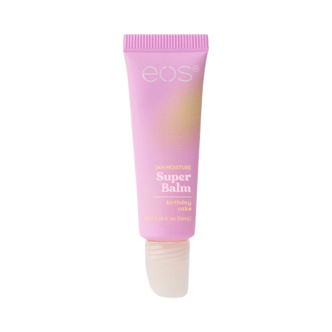 EOS 24H Moisture Super Balm Birthday Cake, 0.35 oz / 10 ml