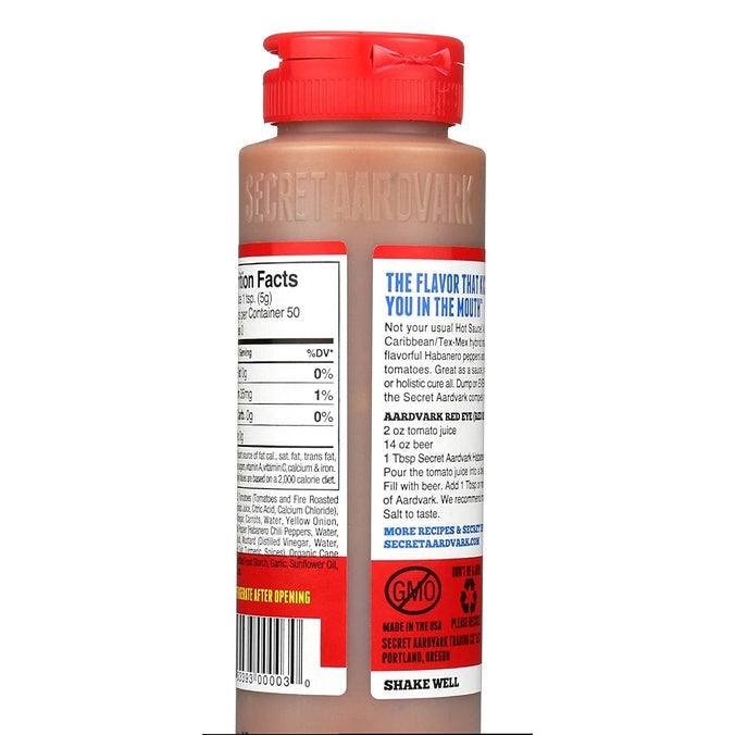 Secret Aardvark Habanero Hot Sauce, 8 fl.oz / 236ml