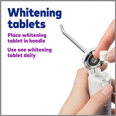 Waterpik Whitening Tablets Whitening Water Flosser Handles 30 Count