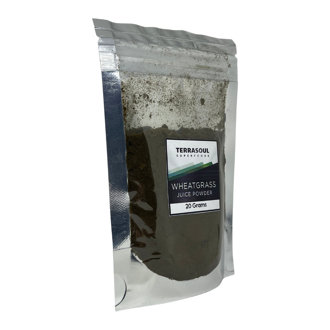 Trial Size Terrasoul Superfoods Wheatgrass Juice Powder, 20 g