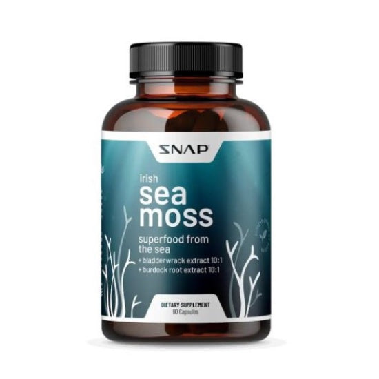 Goli Ashwagandha 60 Gummies x SNAP Irish Sea Moss 60 Capsules BUNDLE