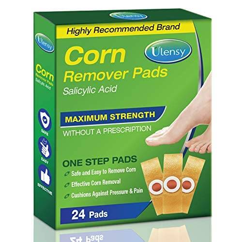 Ulensy Corn Remover Pads Salicylic Acid Maximum Strength 24 Pads