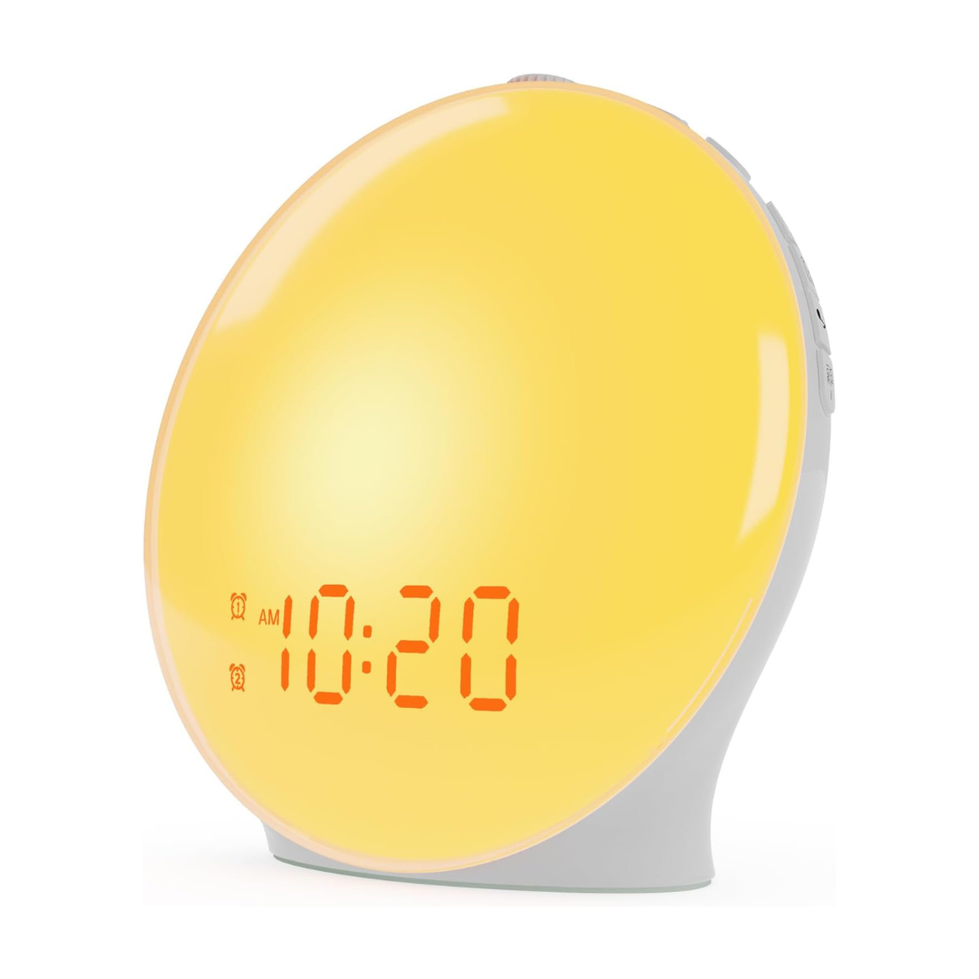 Jall Smart Wake-Up Light Alarm Clock K8 320 Up To Lux