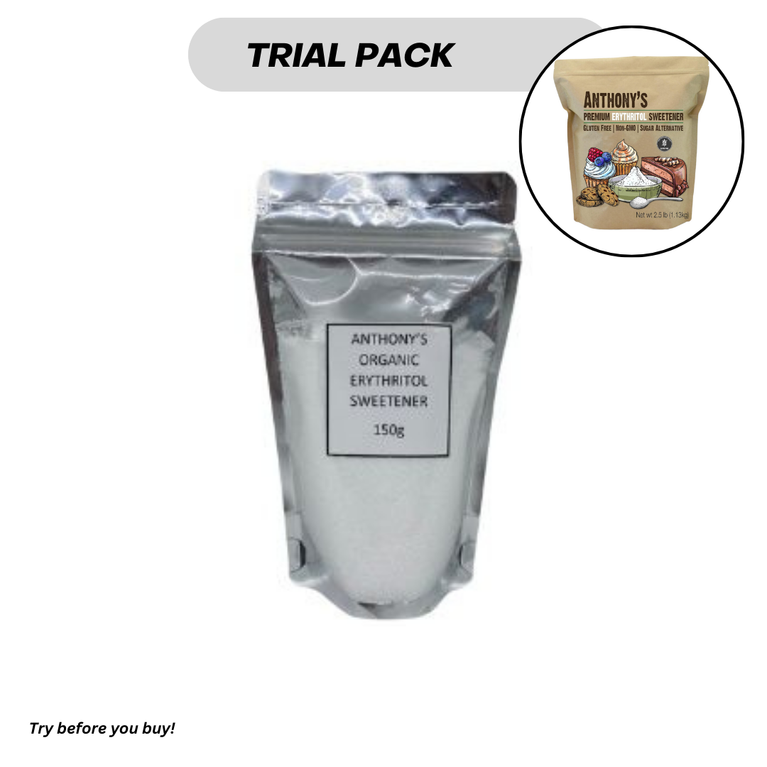 Trial Size Anthony's Organic Erythritol Sweetener 150g