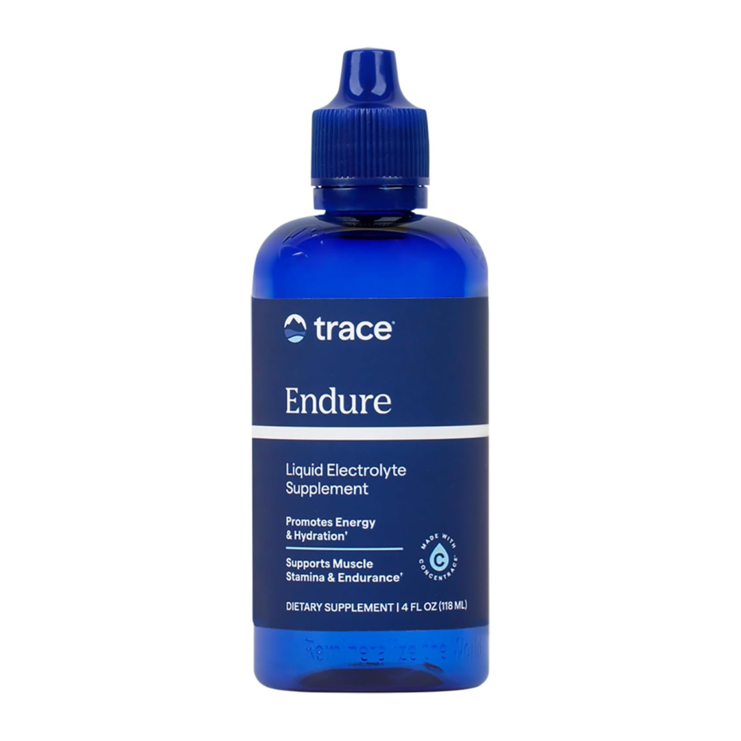Trace Endure Liquid Electrolyte Supplement Promotes Energy & Hydration, 118 ml / 4 fl oz