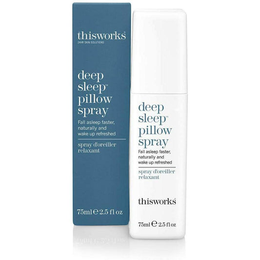 thisworks Deep Sleep Pillow Spray, Natural Sleep Aid, 2.5 fl.oz / 75ml
