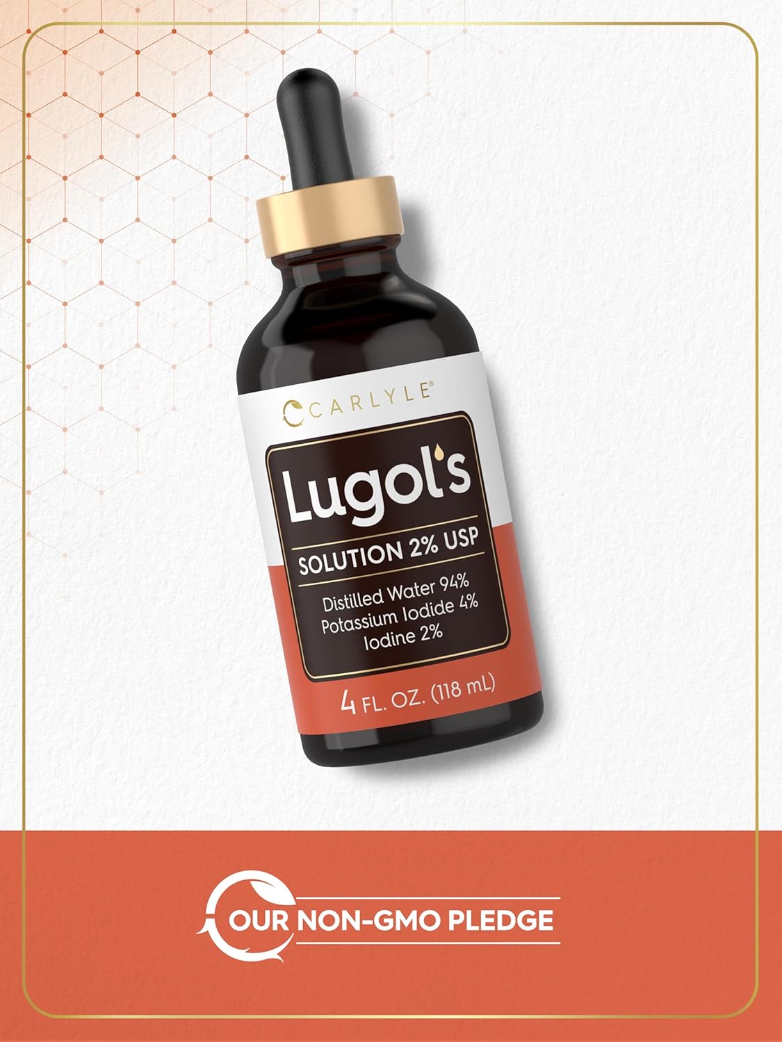 Carlyle Lugols Solution 2% USP 4 fl oz / 118ml