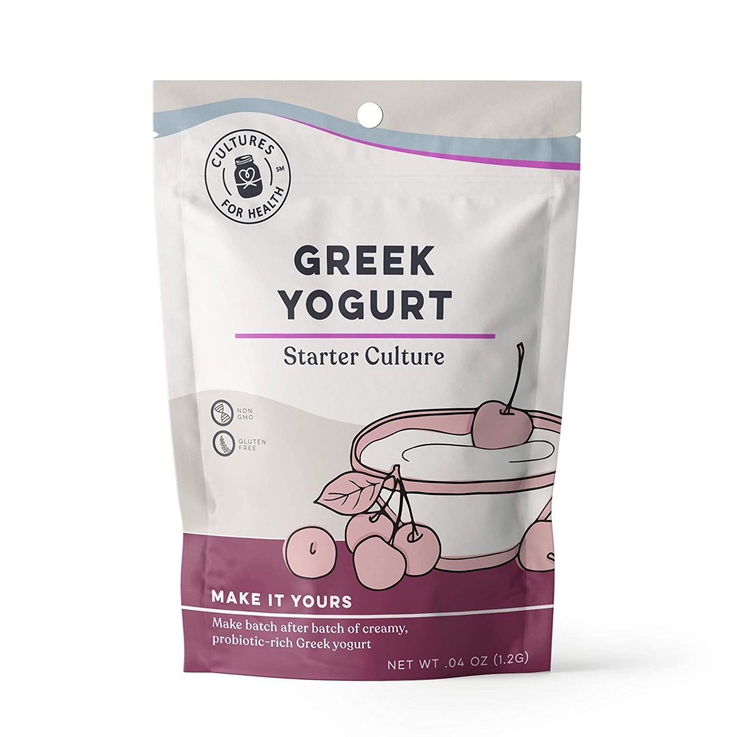 Cultures for Health Greek Yogurt Starter Culture, Non GMO, Gluten Free .04 oz (1.2 g)