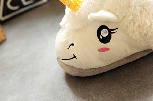 Unicorn Slippers Plush House Shoes (Free Size)