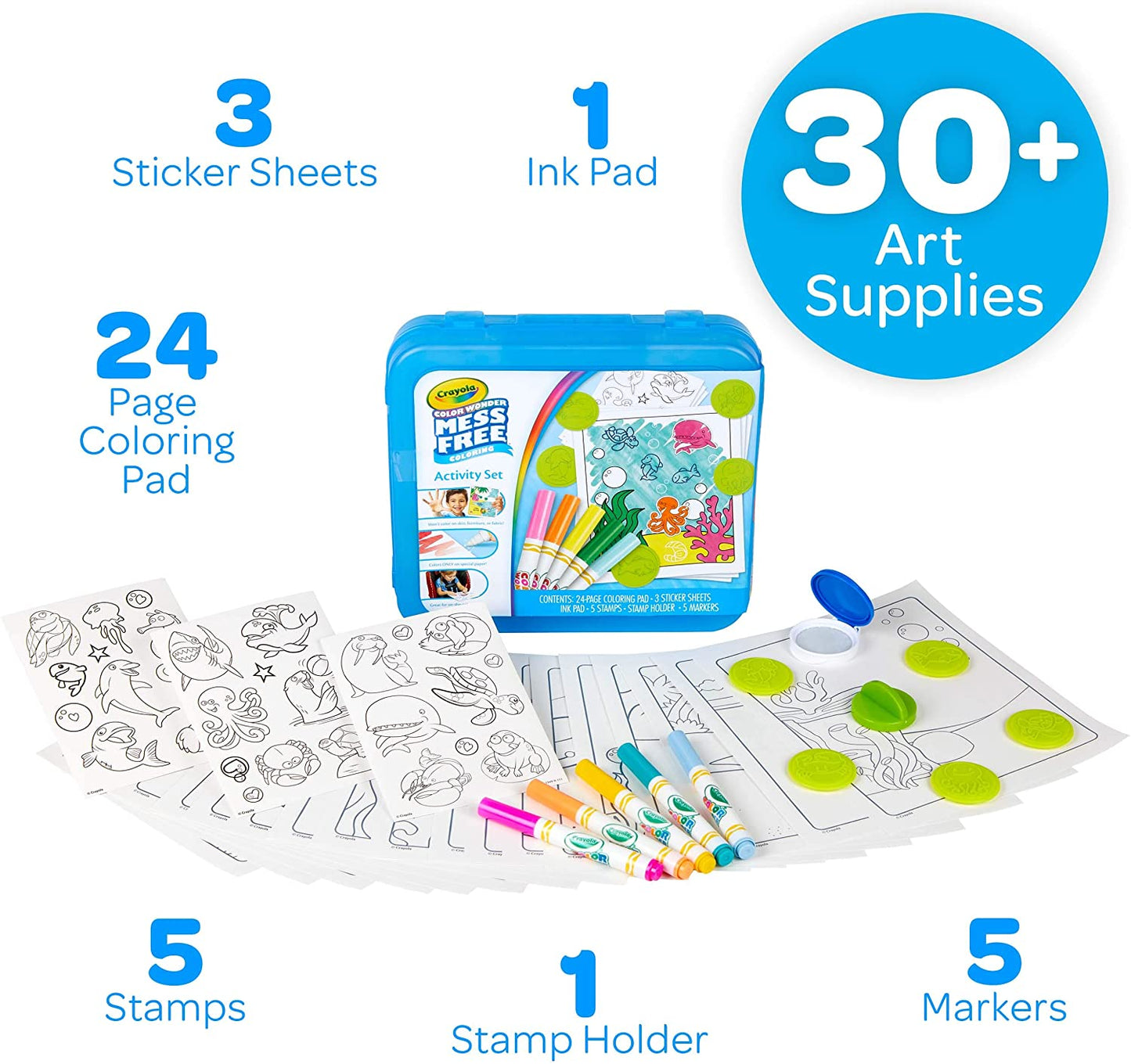 Crayola Color Wonder Mess Free Coloring Activity Set 1 Count