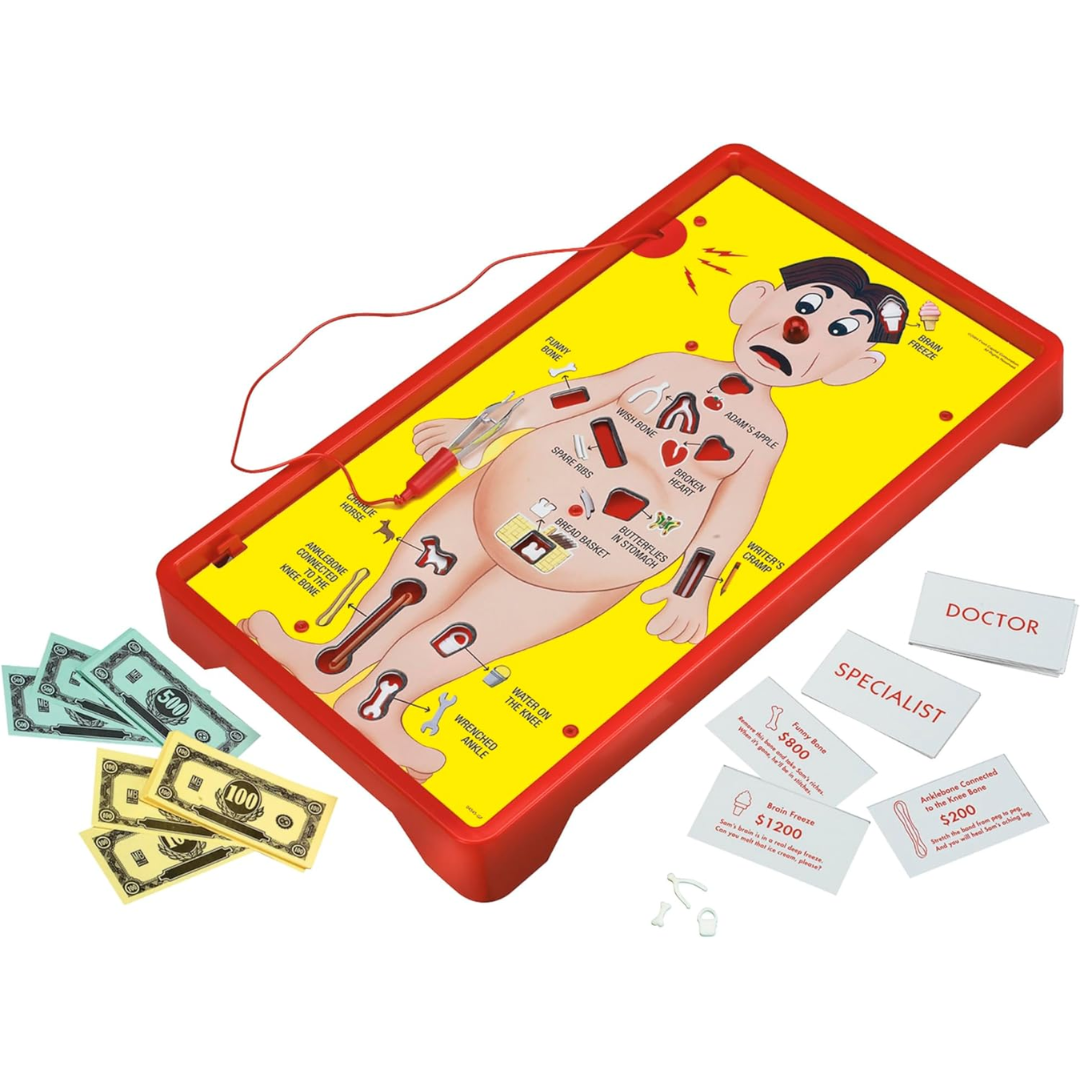 Operation Electronic Board Skill Game Where you're the Doctor, 6+