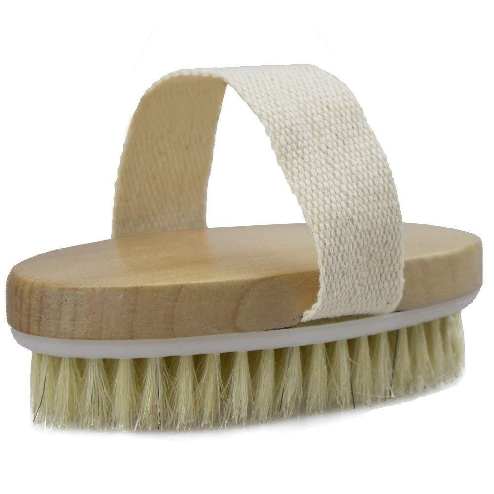 Dry Skin Body Brush Improves Skins Health And Beauty Natural Bristle