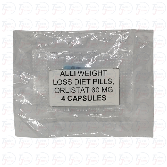 Trial Size Alli Weight Loss Orlistat 60 mg, 4 Capsules