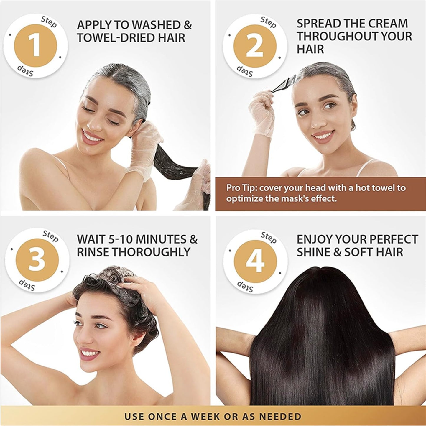 Karseell Maca Essence Repair Hair Treatment Mask, 500 ml / 16.9 fl. oz.