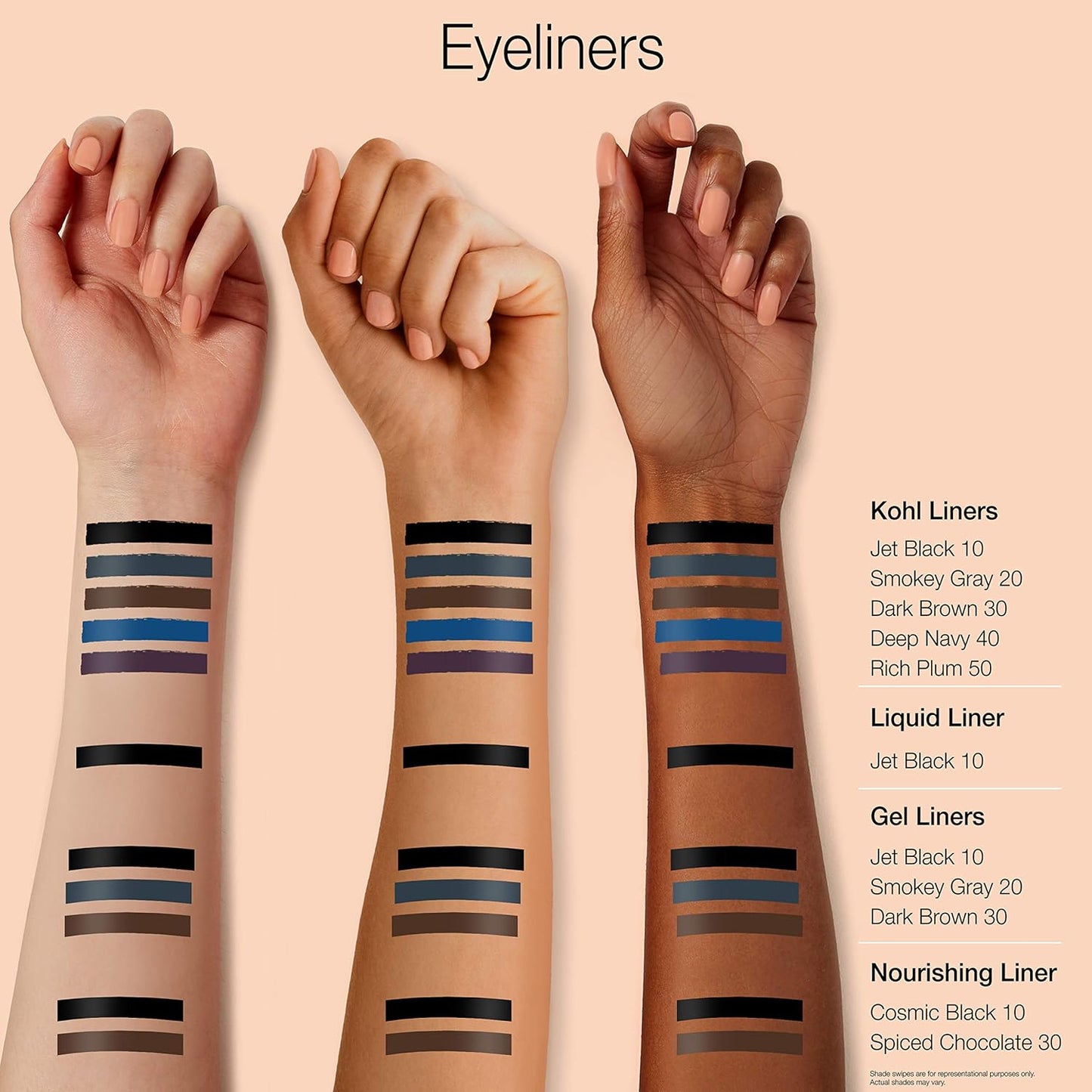 Neutrogena Precision Liquid Eyeliner, Jet Black 10, 0.013 fl oz / 0.38mL