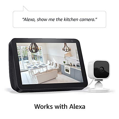 Blink Mini Indoor Plug In HD Smart Security Camera Works With Alexa