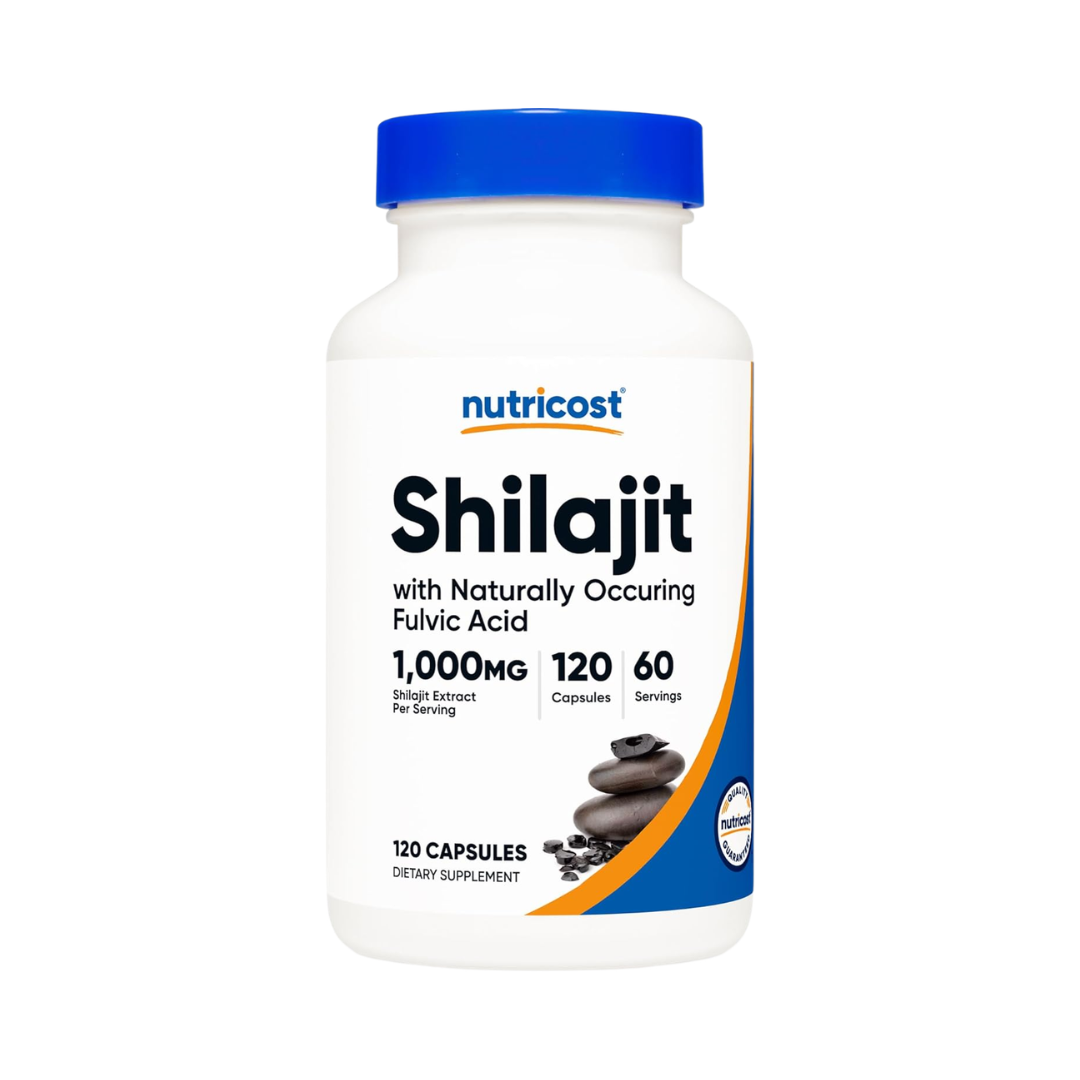 Nutricost Shilajit 1,000 mg, 120 Capsules