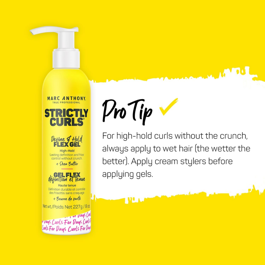 Marc Anthony Strictly Curls Define & Hold Flex Gel High-Hold, 227 g / 8 oz
