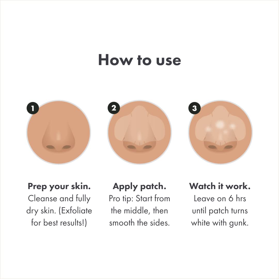 Mighty Patch Nose - 10 Hydrocolloid Nose Patches