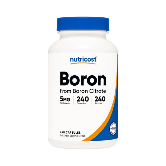 Nutricost Boron 5 mg, 240 Capsules