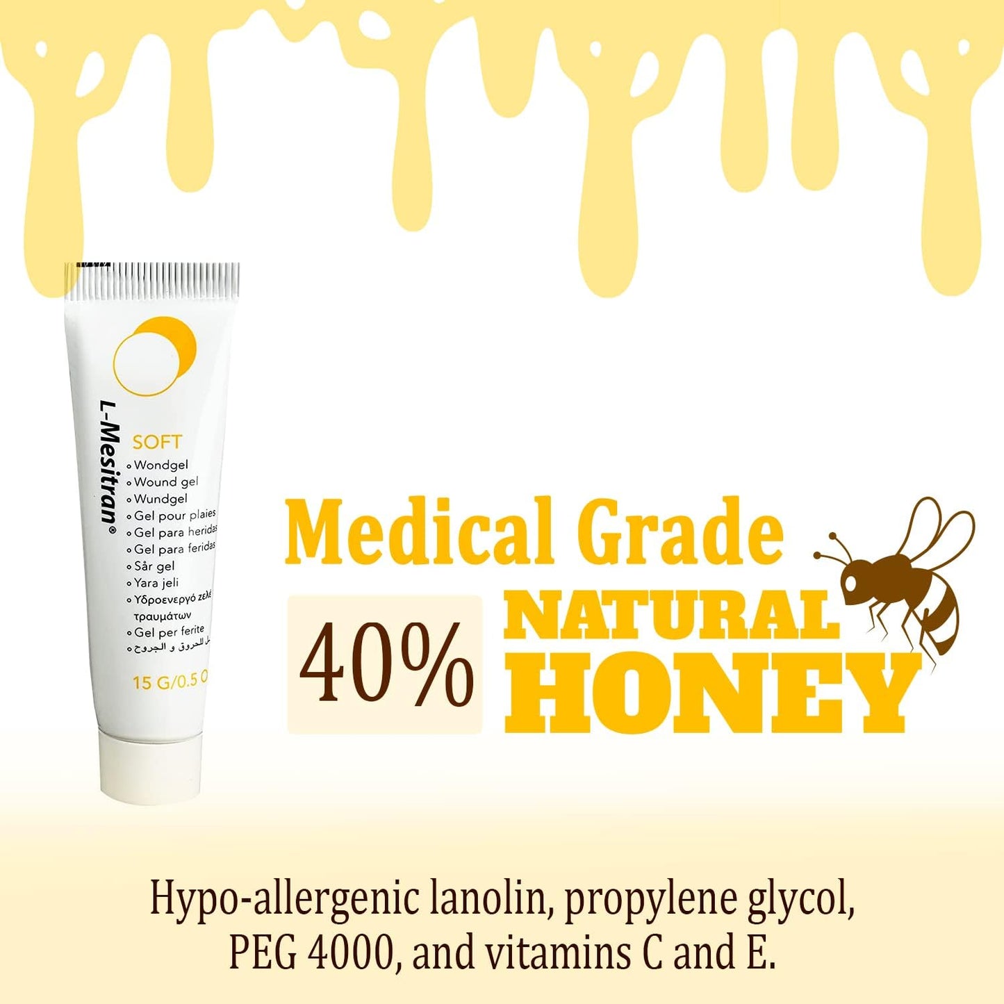 L-Mesitran Soft Wound Gel 0.5 oz (1 Count)