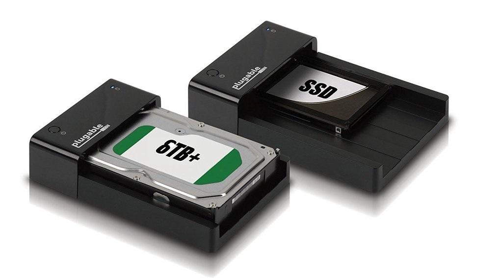 Plugable USB 3.0 (3.5 / 2.5 SATA HDD / SDD) Docking Station