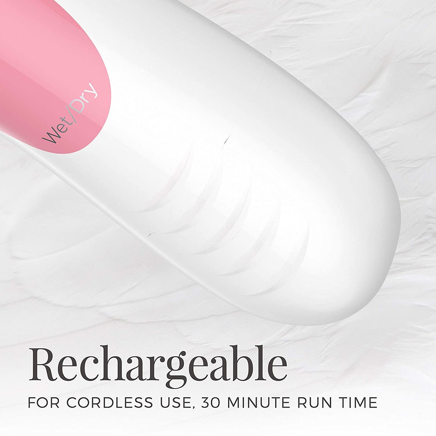 Remington Electric Shaver for Women 3-Blade Cordless Foil Shaver and Bikini Trimmer Wet and Dry Pink