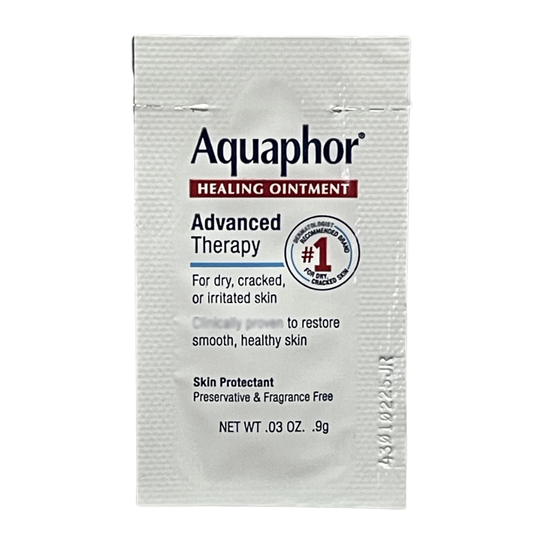 Aquaphor Healing Ointment Advanced Therapy, 0.3 oz / .9 g (1 Count)