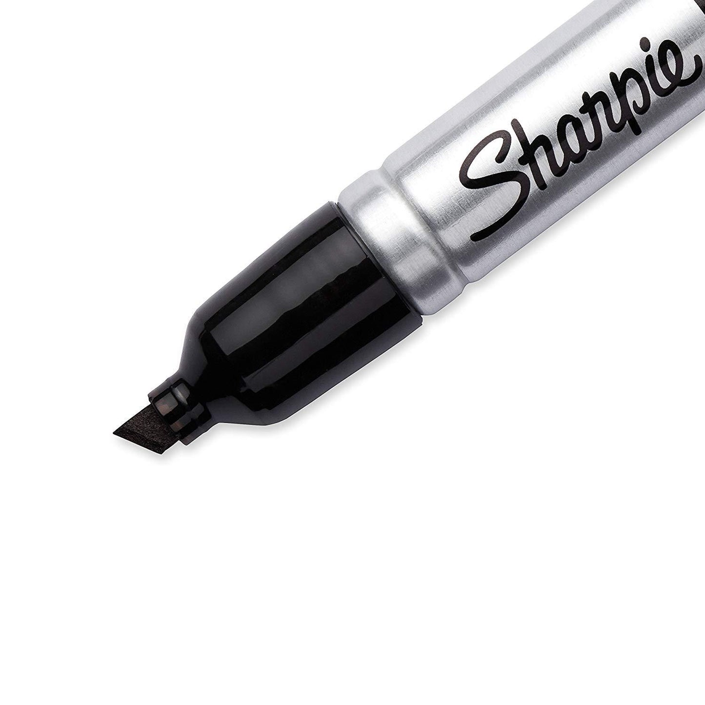 Sharpie 15661PP King Size Permanent Marker, Black, Pack of 3