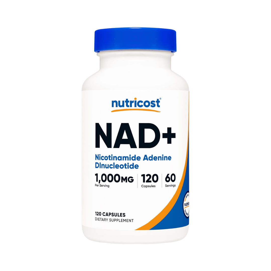 Nutricost NAD+ (Nicotinamide Adenine Dinucleotide) 1,000 mg