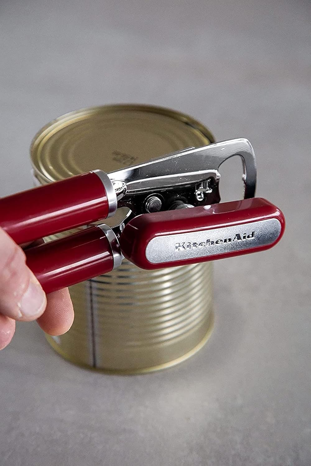 KitchenAid Classic Multifunction Can and Bottle Opener, Empire Red, 1 Count
