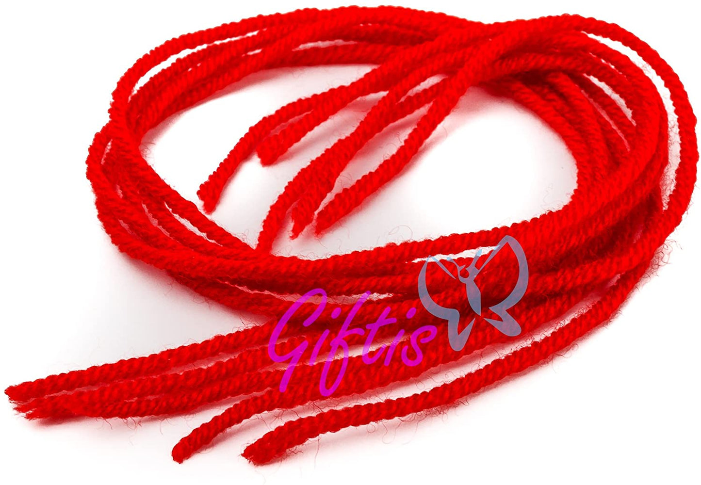 5 Pieces Original Kabbalah Red String Bracelet, 100% Wool, Powerful Protection for You and Your Family Against the Evil Eye from Rachel’s Tomb in Israel