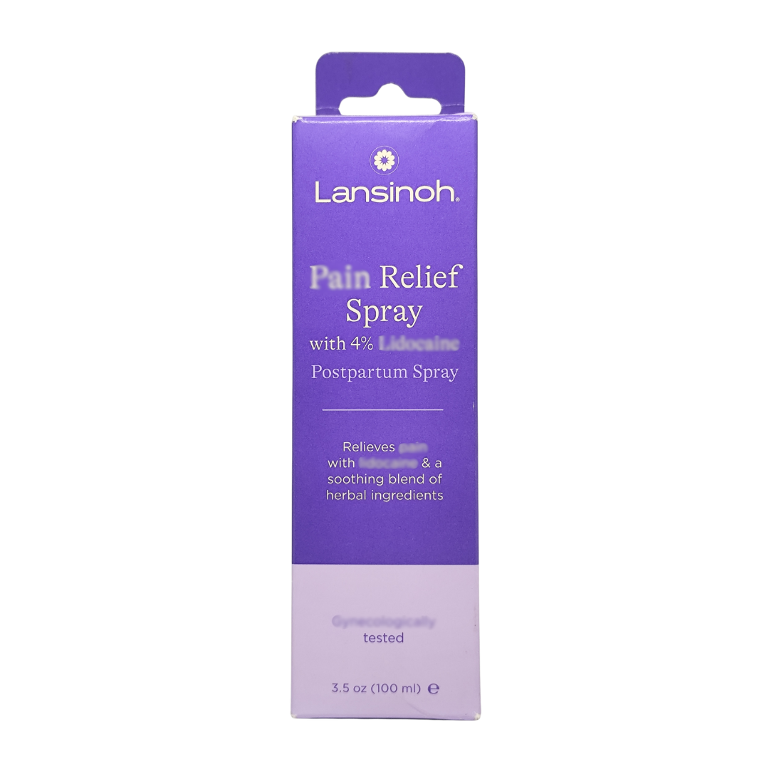 Lansinoh 4% Relief Postpartum Spray, 3.5 oz. / 100 ml