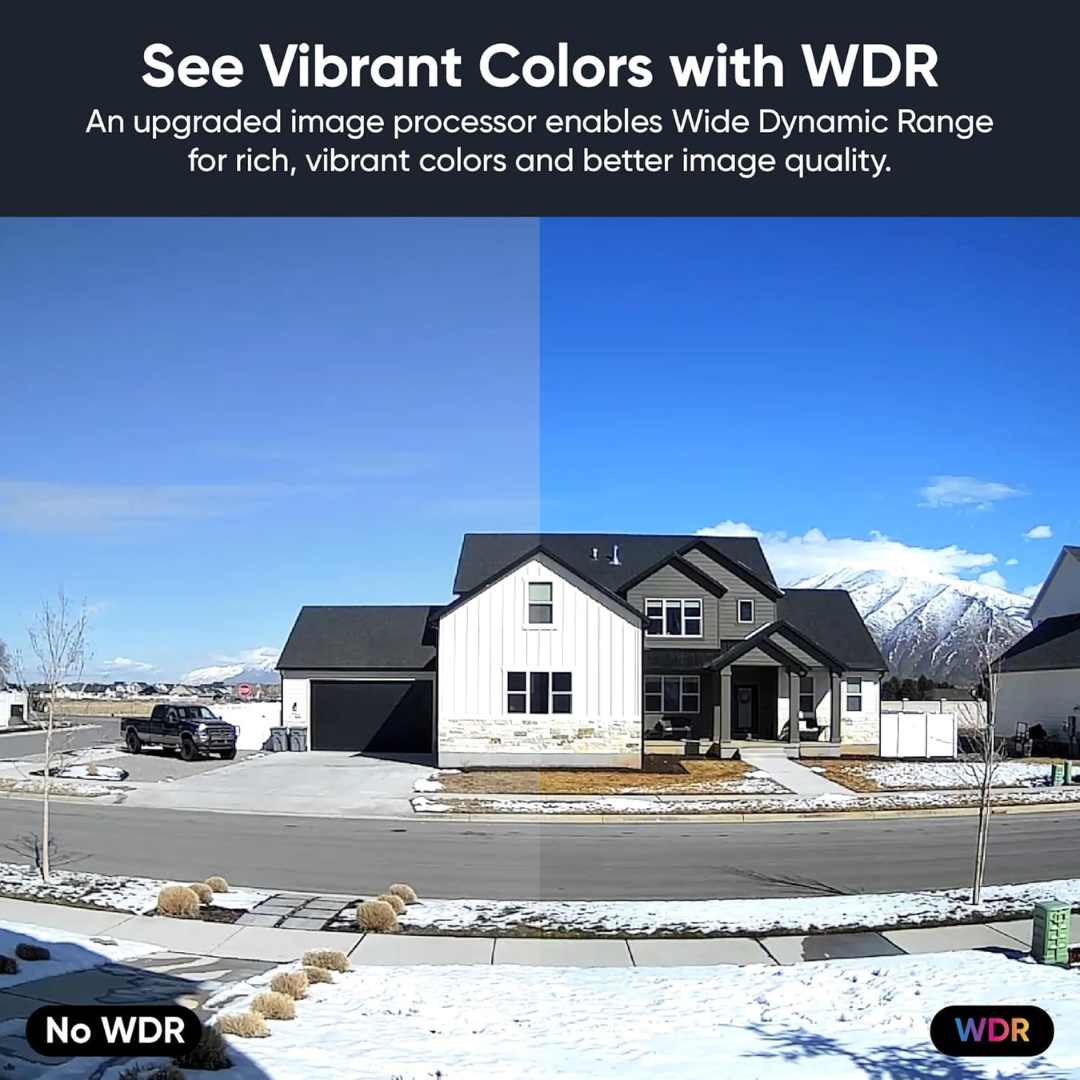 Wyze Cam V4 2.5K AI Indoor/Outdoor Security Camera with Color Night Vision - WYZEC4
