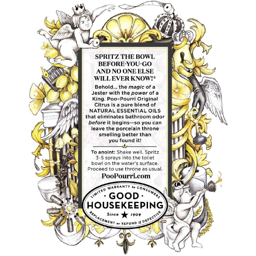 Poo-Pourri Before You Go Toilet Spray 2 fl.oz  (Original Citrus Scent)