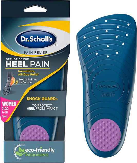 Dr. Scholl's Orthotics for Heel Pain, Women's 6-10 (1 Pair)