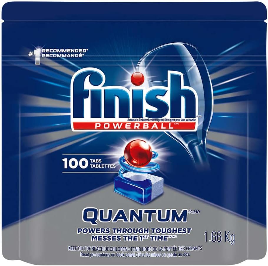 Finish Powerballs Quantum Dishwashing Detergent Tabs 1.6 kg – 100 Tablets