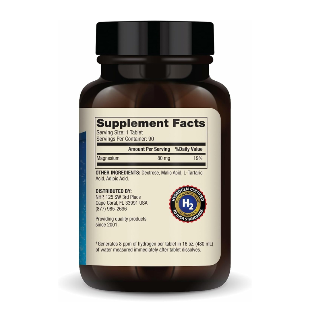 Dr. Mercola H2 Molecular Hydrogen Dietary Supplement, 90 Tablets