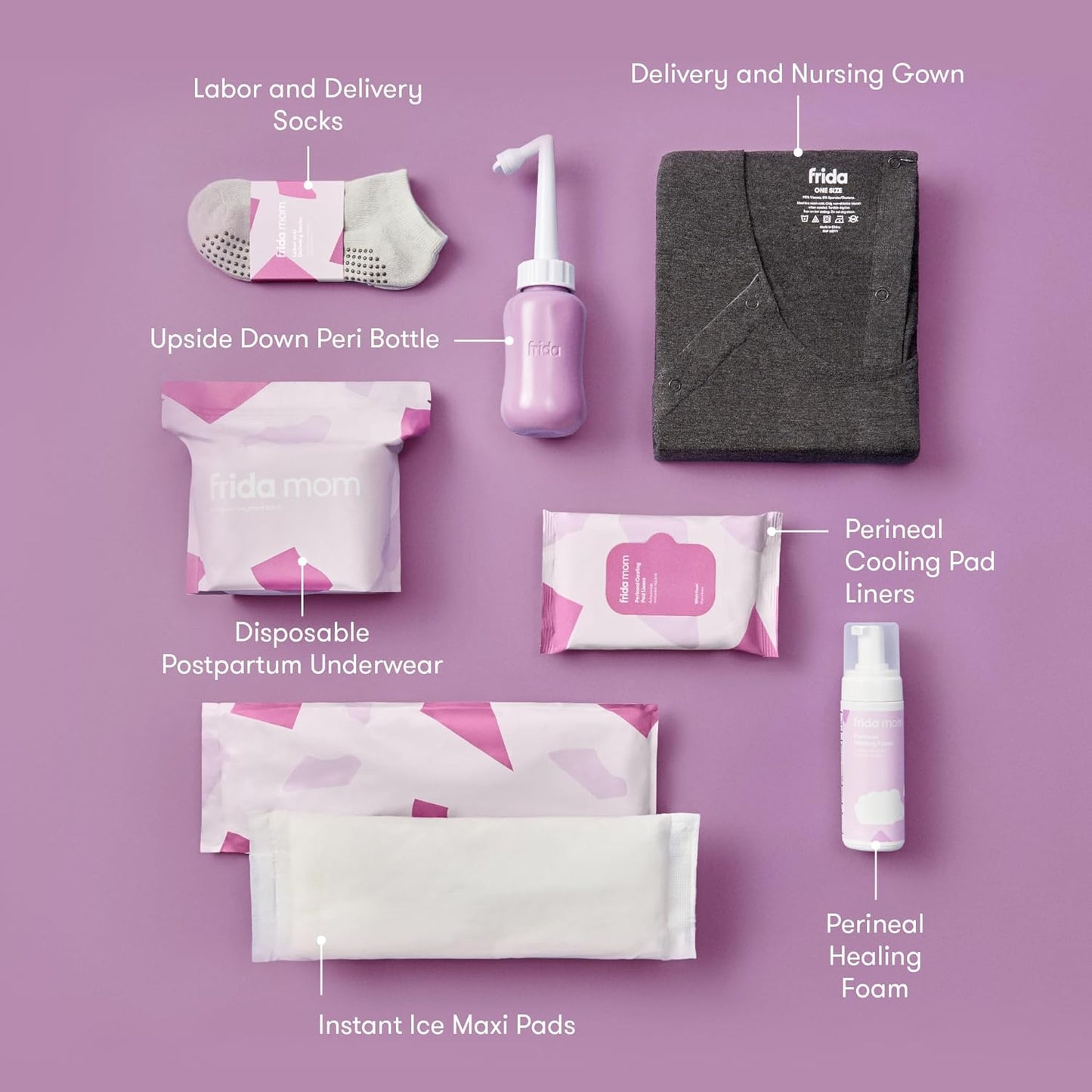 Frida Mom Labor And Delivery + Postpartum Recovery Kit