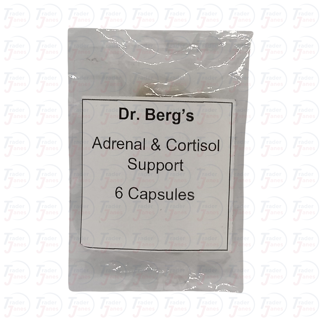Trial Size Dr. Berg's Adrenal Support, 6 Capsules