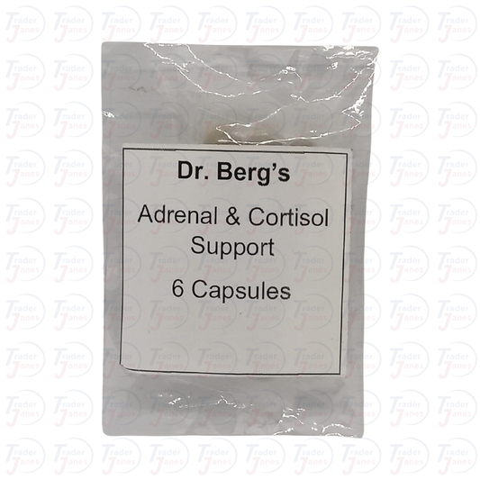Trial Size Dr. Berg's Adrenal Support, 6 Capsules