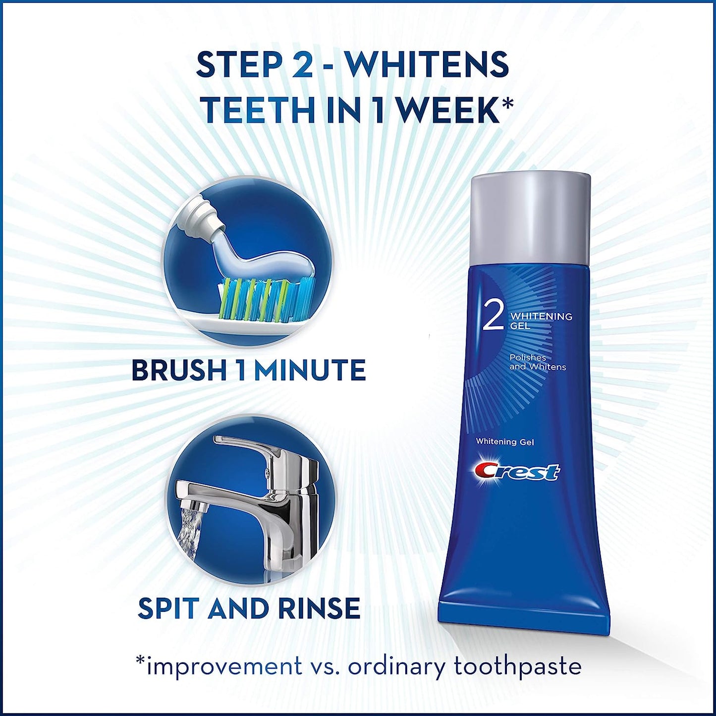 Crest Pro Health Gum Detoxify + Whitening Teeth (1 Tube 4.0oz/113g)(1 Tube 2.3oz/65g)
