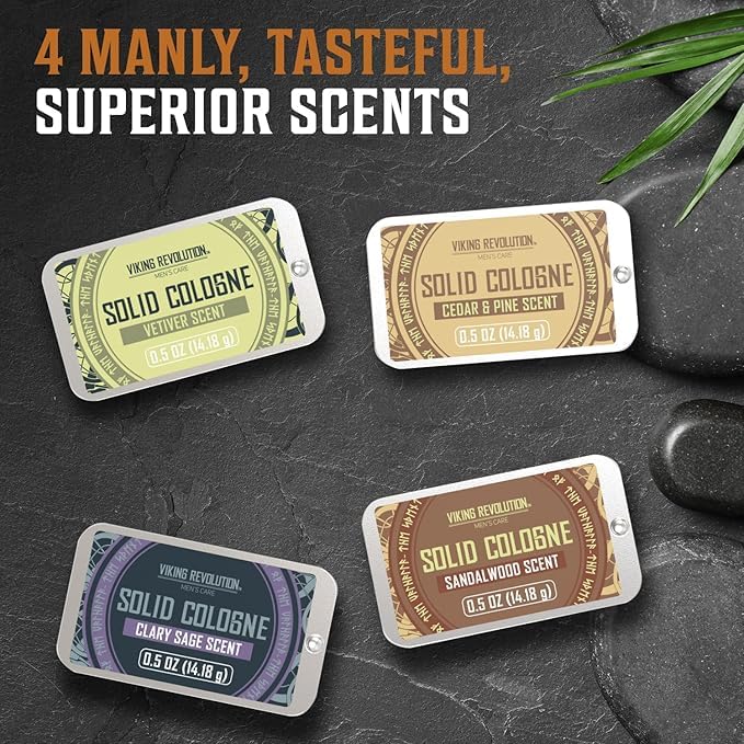 Viking Revolution Solid Cologne Block, 14.18 g / 0.5 oz.