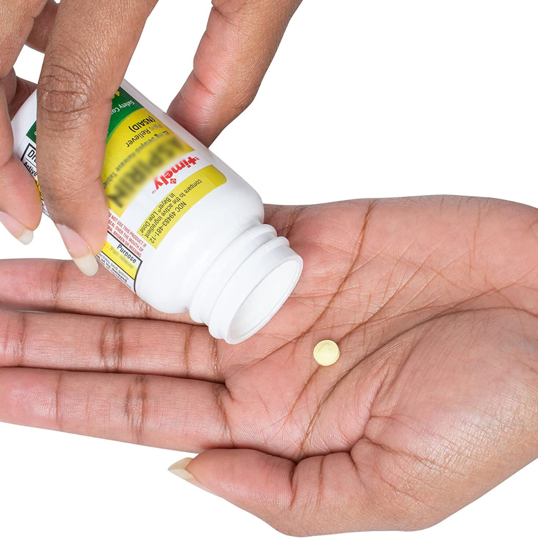 Timely 81mg Delayed-Release Tablets 1000 Count