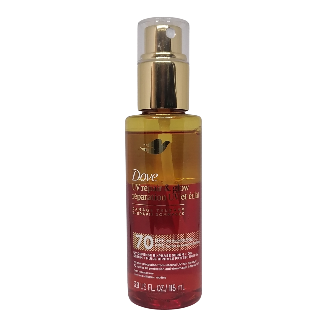 Dove UV Repair & Glow Damage Therapy 70 HPF, 3.9 oz / 115 ml