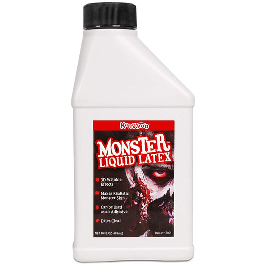 Kangaroo Professional Grade Monster Liquid Latex Makeup, 16 fl.oz / 473ml