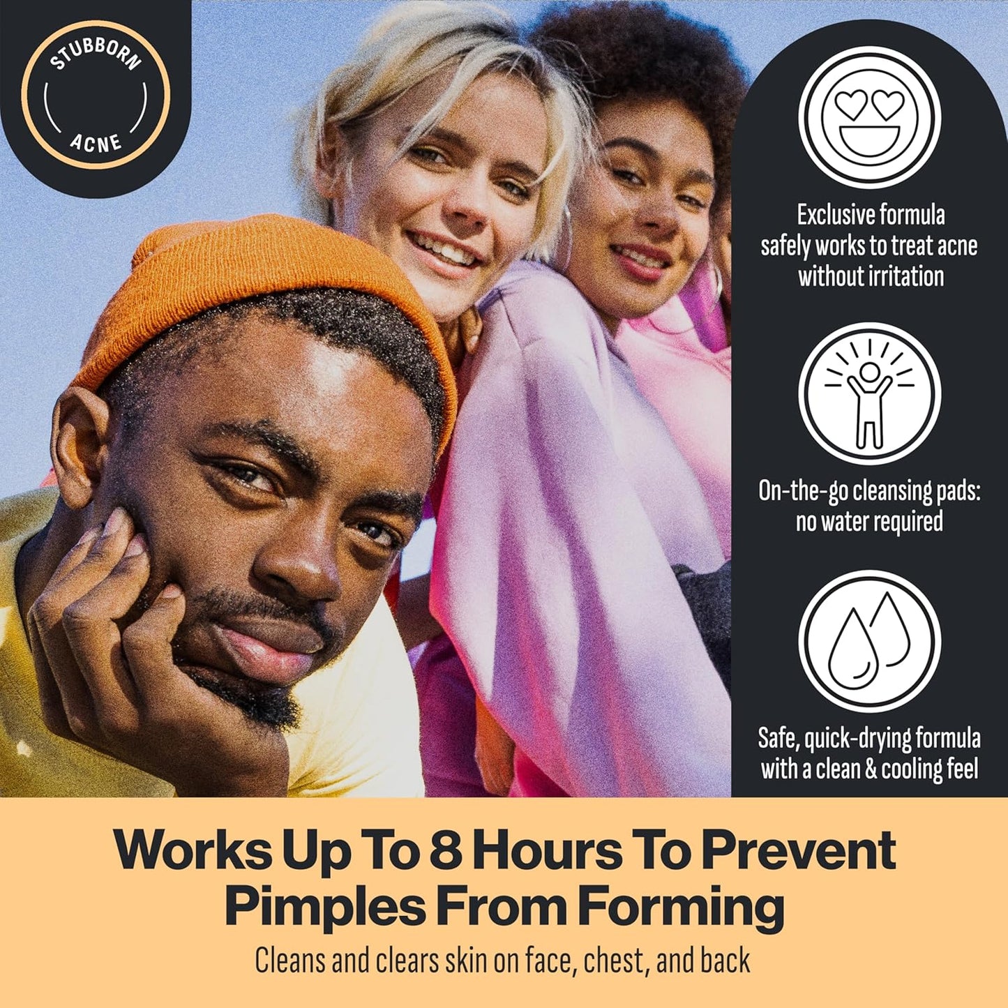 Oxy Acne Care 3 in 1 Cleansing Pads Controls Oil Smoothes And Helps Prevent Acne, 90 Pads