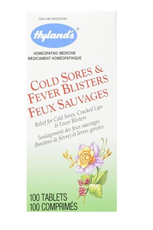 Hyland's Cold Sores and Fever Blisters Tablets, 100 Count