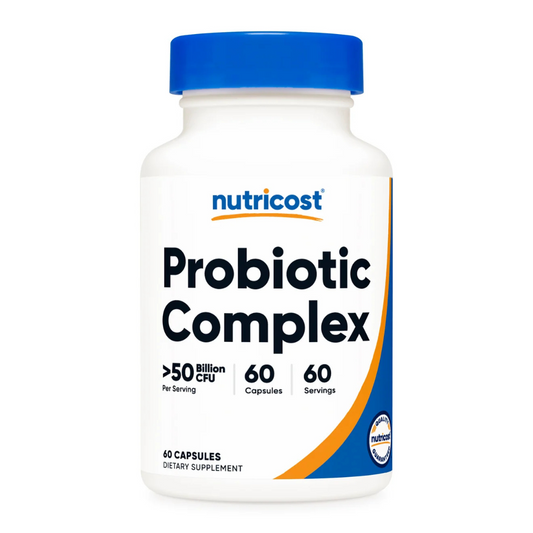 Nutricost Probiotic Complex 50 Billion CFU Supplement 60 Capsules