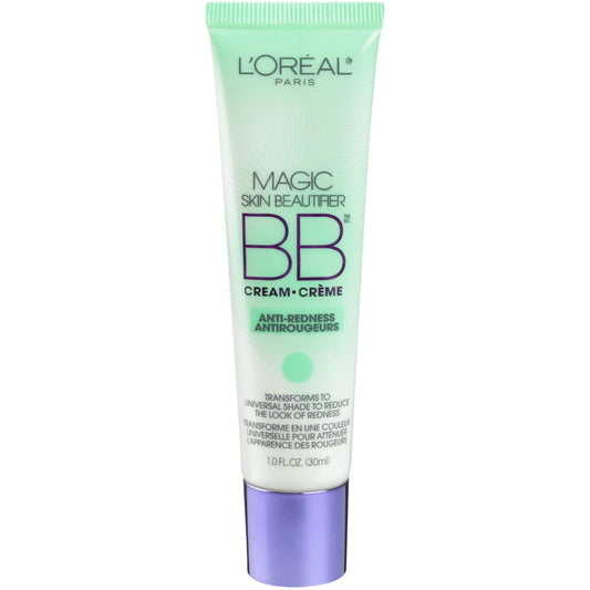 L'Oreal Paris Magic Skinbeautifier BB Cream Antirougeurs 1.0 Fl Oz (30 ml)